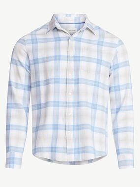 NWT Free Assembly Men's Button Front Flannel Shirt
